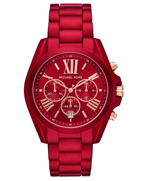 michael kors red bracelet